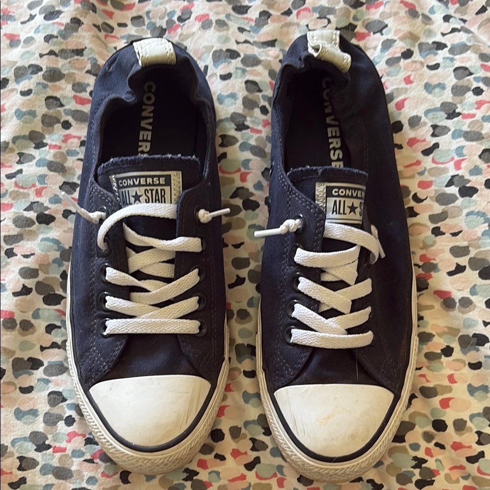 Converse Blue and White Shoreline Chuck Taylor Sneakers